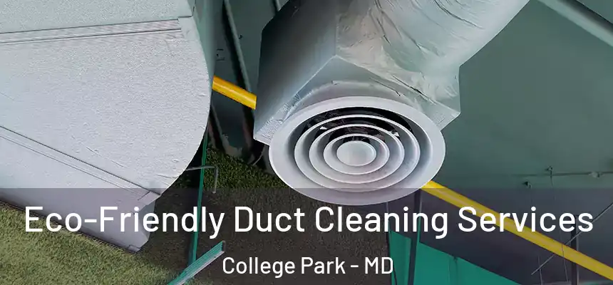  Eco-Friendly Duct Cleaning Services College Park - MD
