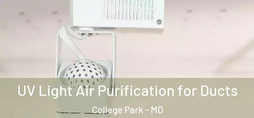  UV Light Air Purification for Ducts College Park - MD